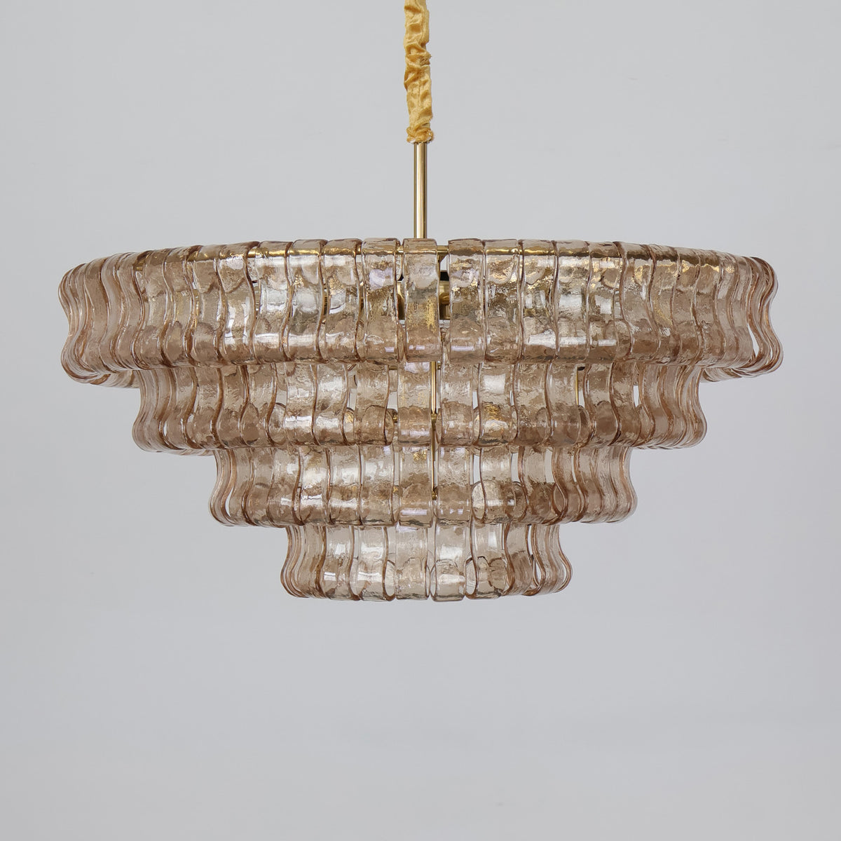 Crystal pendant light luxury living room