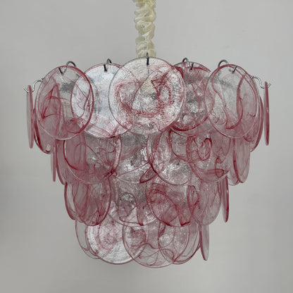 Modern minimalist crystal chandelier, suitable for living room, bedroom, and dining room.