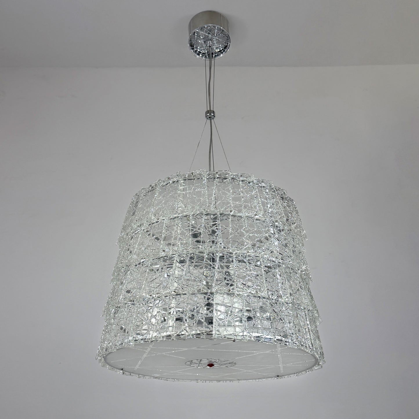 Candle-style crystal chandelier, European-style crystal lamp, pendant light fixture