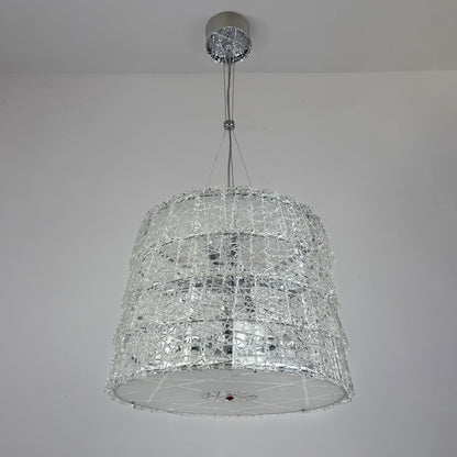 Candle-style crystal chandelier, European-style crystal lamp, pendant light fixture