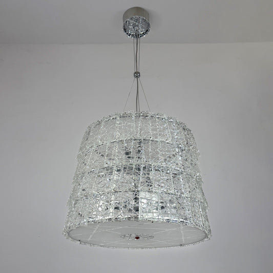 Candle-style crystal chandelier, European-style crystal lamp, pendant light fixture