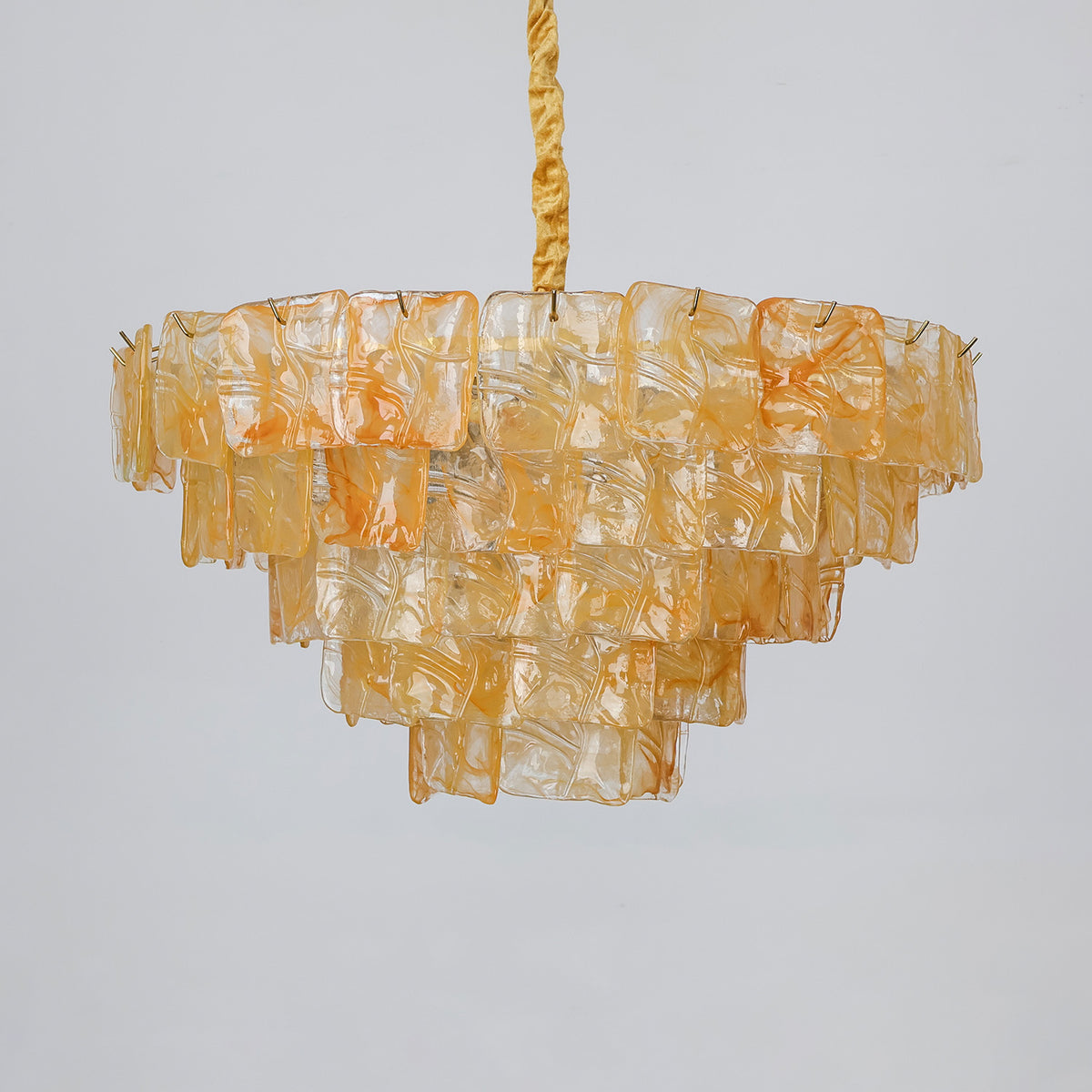 Crystal pendant light luxury living room