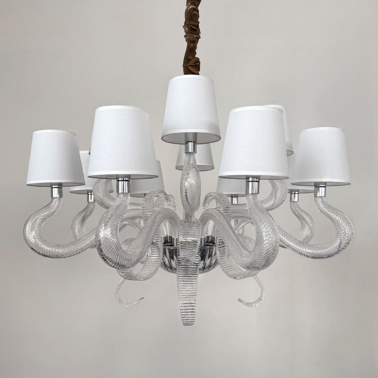 European-style crystal chandelier, suitable for hotels and villas; crystal lamp.
