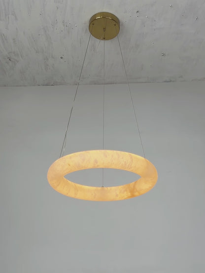 Alabaster Lamp Light Luxury Living Room Lamp  Modern Minimalist Creative Bedroom Lighting