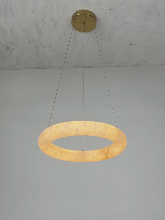 Alabaster Lamp Light Luxury Living Room Lamp  Modern Minimalist Creative Bedroom Lighting