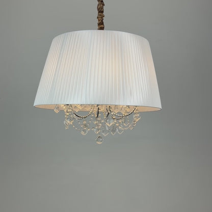 Candle-style crystal chandelier, European-style crystal lamp, pendant light fixture