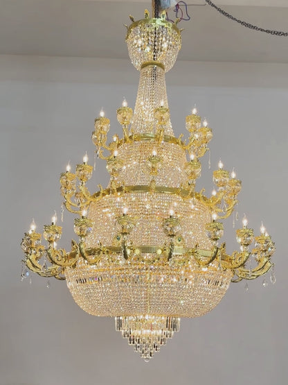 European crystal villa chandelier
