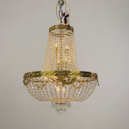 Crystal chandelier, luxury crystal chandelier, living room chandelier, villa chandelier